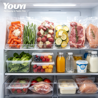 Sacs sous vide en plastique imprimés sur mesure, nylon PA PE, haute barrière, anti-humidité, pour céréales, noix, stockage sous vide