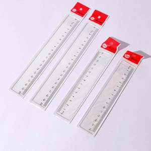 Regla de Plástico Personalizada de 15 cm/20 cm/30 cm con Logotipo para Regalos Empresariales - Product Image 2