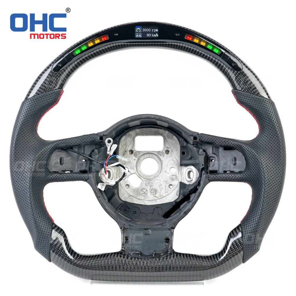 Volant de carbone de LED