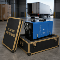 Chauffage diesel 5K/8kW 12V/24V avec contrôle par application, chauffage rapide pour camping-cars, voitures et camions, état neuf
