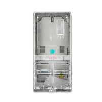 Boîte de distribution et de commutation triphasée en plastique transparent 380V IP30 63-100A sans prises