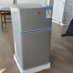 42L Double Door Two Temperature Mini Home <b>Fridge</b> Mini Home <b>Fridge</b> - Product Image 3