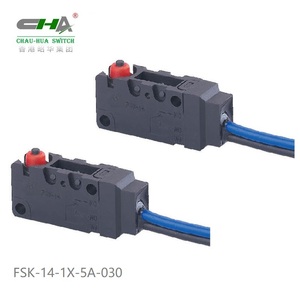 CHA <span class=keywords><strong>Micro</strong></span> interrupteurs étanches 10A à courant élevé <span class=keywords><strong>Micro</strong></span> interrupteur <span class=keywords><strong>SD</strong></span> série FSK-14 avec câble - Product Image 5