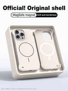 Custodia per telefono antiurto con ricarica wireless magnetica senza bordi di tendenza per Samsung, Huawei, Xiaomi e iPhone - Product Image 2