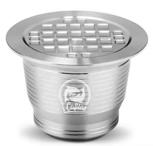 Cápsulas de Café Reutilizables de Acero Inoxidable Vacías, con Cepillo y Cuchara, en Oferta - Product Image 6