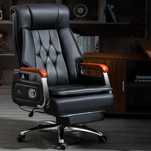 High Back Leather boss <b>Office</b> Swivel <b>Desk</b> Chair Reclining Massage Ergonomic <b>Office</b> Chair with Caster Wheel - Product Image 5