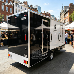 OEM Vip Steel Mobile Toilet Outdoor Portable Luxury Restroom <b>Trailer</b> for Park Use - Product Image 1