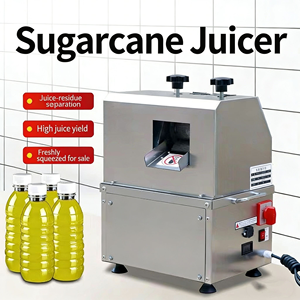 Sugarcane Juicer Stainless Steel Fully Automatic Commercial Electric Battery Small Stall Machine Household Sugarcane Juicer - Product Image 4