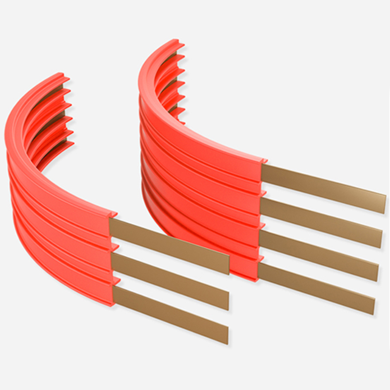 Лидер продаж, 3, 4, 6 полюсов, медная бесшовная скользящая линия, промышленная бесшовная проволока из чистой меди для скольжения шины, крана, источник питания, скользящий провод