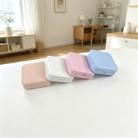 Boîte en étain 60*60*20mm, mini boîte carrée à couvercle rabattable pour bonbons et emballages alimentaires, petits articles ménagers, conteneur carré portable
