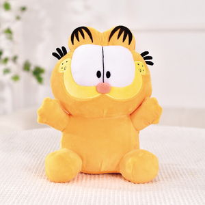 Gran oferta, juguete de peluche de gato Unisex, superventas, figura de Anime suave y cómoda, personaje de dibujos animados, famoso por <span class=keywords><strong>Garfield</strong></span> Cat, Animal de algodón - Product Image 2