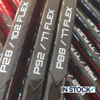 Bâton de hockey sur glace en fibre de carbone pas cher, point de flexion bas, joueur P28 Flex77 Flex87, bâton de hockey sur glace pour match professionnel