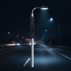 Sistema de Alumbrado Público Solar LED Híbrido de 120W para Exteriores, Impermeable IP66, con Poste de 8M, Batería Flexible para Carreteras, Garantía de 5 Años - Product Image 6