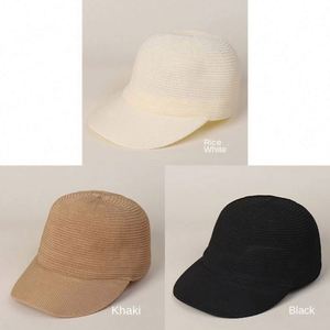 Arrival Summer Breathable Sport <b>Sun</b> <b>Hat</b> Women <b>Men</b> Sunshade Solid Color Simple Knitted Baseball Cap - Product Image 4