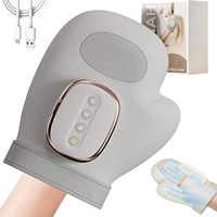 Masseur de main électrique portable personnalisé sans fil à pression d'air 3D, avec vibration et chaleur, dispositif de massage des doigts par coussin d'air et compresse chaude