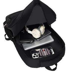 Borsa da viaggio per Computer Business con Logo stampato da uomo di grande capacità per studenti universitari a scuola per viaggi d'affari - Product Image 5