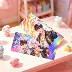 บัตรที่ระลึกเลเซอร์ลายรุ้งแบบนูน  ออกแบบเองได้ ขนาดเท่าไพ่โป๊กเกอร์ ทำจากกระดาษแข็ง สำหรับของที่ระลึกในงานอีเว้นท์ - Product Image 2