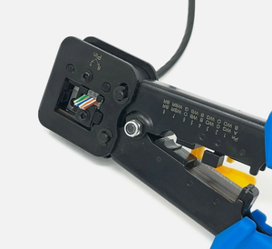 E-Z Type Pass Through RJ45 Ethernet <strong>Network</strong> Set Plug Use Multi-Modular Crimping <strong>Tool</strong> - Product Image 3