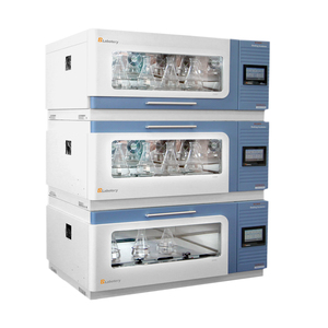 Coctelera incubadora de CO2 modular 0-350 RPM Control digital Diseño apilable para cultivos celulares/laboratorios de Biotecnología (CE/ISO) - Product Image 1
