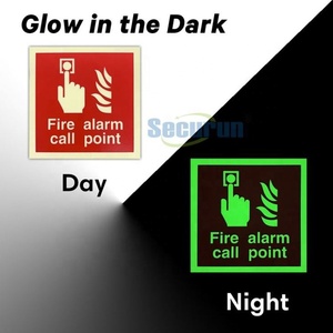 Dấu hiệu thoát hiểm hành động cháy dấu hiệu khẩn cấp phát quang - Product Image 5