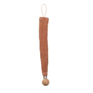 Ciuccio fatto a mano per bambini con catena a Clip simpatico animale in cotone per 0-12 mesi accessorio per la cura del bambino - Product Image 1