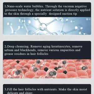 Machine à hydrodermabrasion intelligente 7-en-1 Ice Blue, jet d'oxygène, peeling aquatique, analyse de la peau, hydratation du visage, machine US Hydro Master - Product Image 6