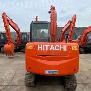 Excavatrice Hitachi ZX60 d'occasion, 6 tonnes, Japon, petite excavatrice sur chenilles ZX60 à vendre - Product Image 2