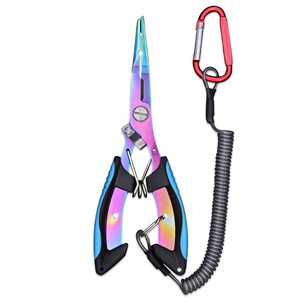 Pince de pêche Lu Ban en acier inoxydable, outil durable pour retirer les leurres, pour matériel de pêche - Product Image 4