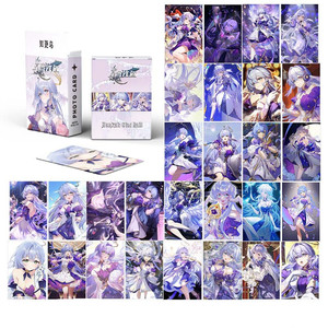 Honkai Star Rail Espion Famille Mo Dao Zu Shi Signet Cadeau 38 Styles 50PCS Lomo Card Gift Box Anime Playing Photo Cards - Product Image 1
