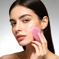 JLY Blender en silicone/éponge à oreilles de lapin personnalisé et protégé par un brevet pour les marques
