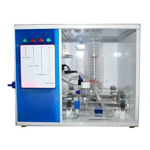 Unité de double distillation Aqua sur quartz de haute qualité avec triple dispositif de sécurité intégré, fournitures de laboratoire OEM personnalisées - Product Image 2