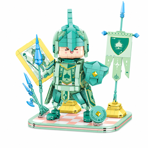 Série EPT Poker Kingdom, mini blocs de construction, figurines de collection, <span class=keywords><strong>puzzle</strong></span> <span class=keywords><strong>3D</strong></span>, <span class=keywords><strong>jouet</strong></span> de construction pour enfants et adultes, décoration de bureau - Product Image 1