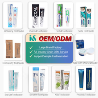 Dentifrice blanchissant à la menthe originale 130g pour une haleine fraîche naturelle, des dents propres et saines, réduit la plaque dentaire, fabrication OEM