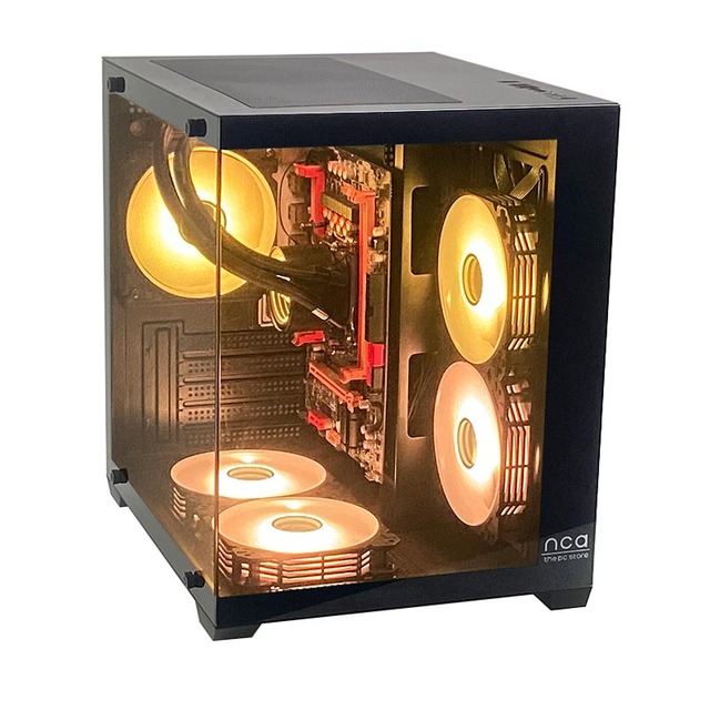 Pcooling Pc Case  Mid Tower Tempered Glass Computer PC Case High Gaming Computer Cases