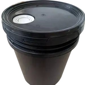 Customized 20 liter 5 gallon plastic bucket with lid nozzle for pain lubricating oil gasoline