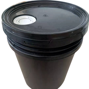 Customized 20 liter 5 gallon plastic bucket with lid nozzle for pain lubricating oil gasoline