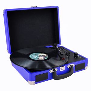 Bluetooth vendedor caliente portátil colorido registros integrado inalámbrico última tendencia estilo Vintage escritorio <span class=keywords><strong>tocadiscos</strong></span> reproductor - Product Image 5
