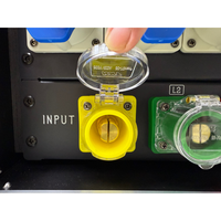 Boîte de distribution d'alimentation électrique pour éclairage de scène DJ 18CHS, nouveau style, 380V 300A, 12 prises, modèle DMWT-01