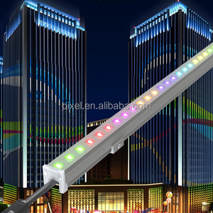 Dc48v RGB IP67 DMX512 nhôm hồ sơ vỏ ngoài trời video tuyến tính Led thanh ánh sáng cho tòa nhà cao tầng - Product Image 1