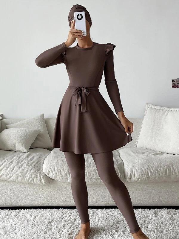 สีน้ำตาล