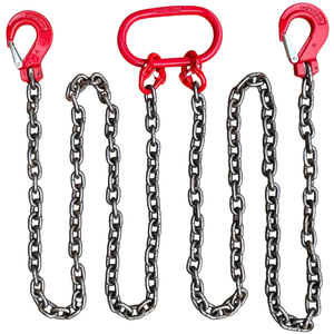 Eslinga de Cadena de Acero G80 con Marcado Estándar para Remolque y Manipulación Segura, Eslinga de Cadena de Acero al Manganeso G80 con Estándar - Product Image 1