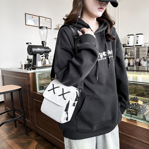 Bolsos de Hombro con Logotipo Personalizado, Bolsos de Mensajero de Nailon Unisex Juveniles Casuales, Bolsos Bandolera Modernos y Sencillos - Product Image 6