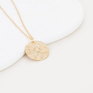 Daidan Coin <span class=keywords><strong>collana</strong></span> collane di gioielli <span class=keywords><strong>collana</strong></span> personalizzata in <span class=keywords><strong>argento</strong></span> con ciondolo <span class=keywords><strong>leone</strong></span> placcato oro 18 carati - Product Image 3