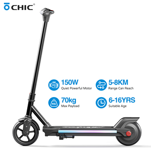 Factory OEM ODM 150W Motor 16Km/h, Light-Up 2 Wheels Scooter, <b>Iron</b> Frame Waterproof for Teens QK-S20 Dual Safety - Product Image 1