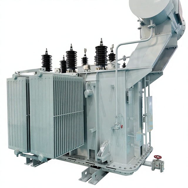 Factory 110KV 25000kva/10000kva Three Triple-Coil Customized Copper Winding 50Hz Power Oil Immersed Distribution Transformer