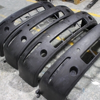 Moulage par injection à faible volume rapide et économique, pare-chocs automobiles personnalisés, du prototypage à la production, bonne qualité