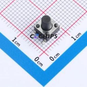 TS-6680S Tactile Switch SMD-4P,6x6mm Switch ( Operating Force: 2.5N )( Switch Length: 6mm )( Switch Width: 6mm ) - Product Image 1