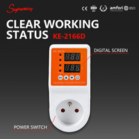Stabilisateur de tension CA monophasé KECN KE-2166D 4 kVA avec affichage numérique LED/LCD, protection contre les surtensions et les sous-tensions 50/60 Hz, 220 V pour PC