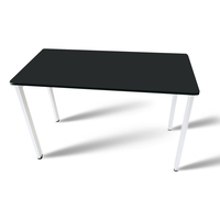 Bureau à domicile blanc moderne Durable & Facile à assembler Essentiels Simple Mobilier moderne pour chambre à coucher Bureau