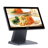 Guangzhou Ktv Tout-en-un Système de point de vente à écran tactile de 15,6 pouces Windows 11 Terminal de point de vente de bureau Caisse enregistreuse pour la vente au détail Café